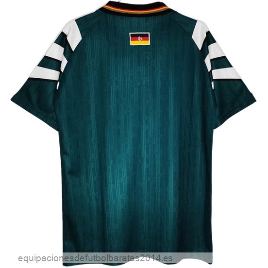 Nuevo 2ª Camiseta Alemania Retro 1996 Verde Baratas